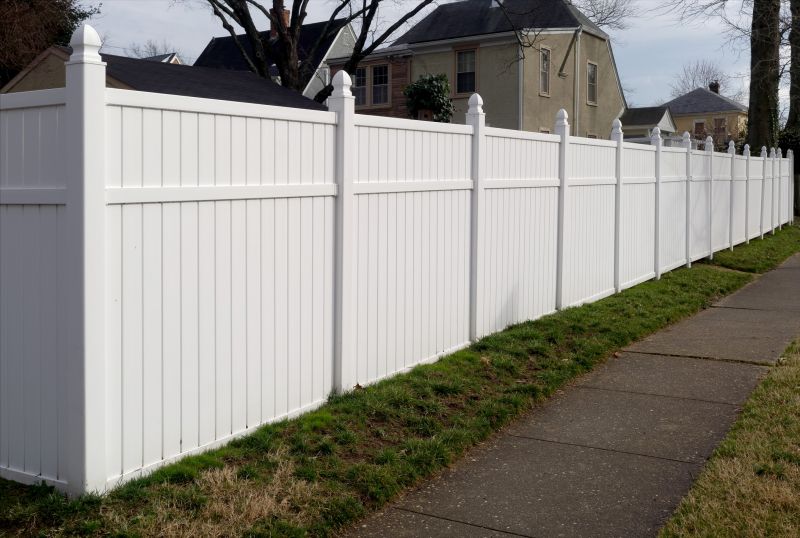 New Vinyl Fence