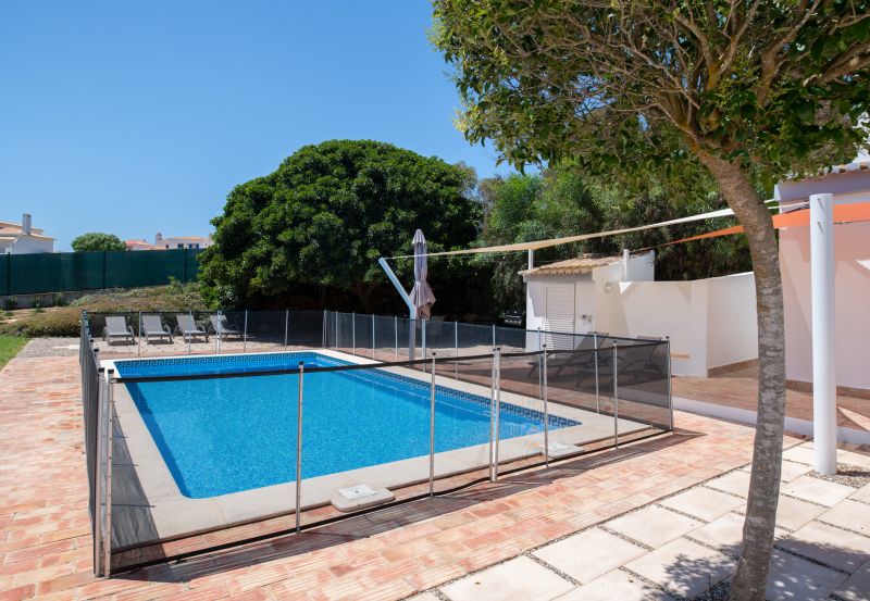 Fence with Child Barrier